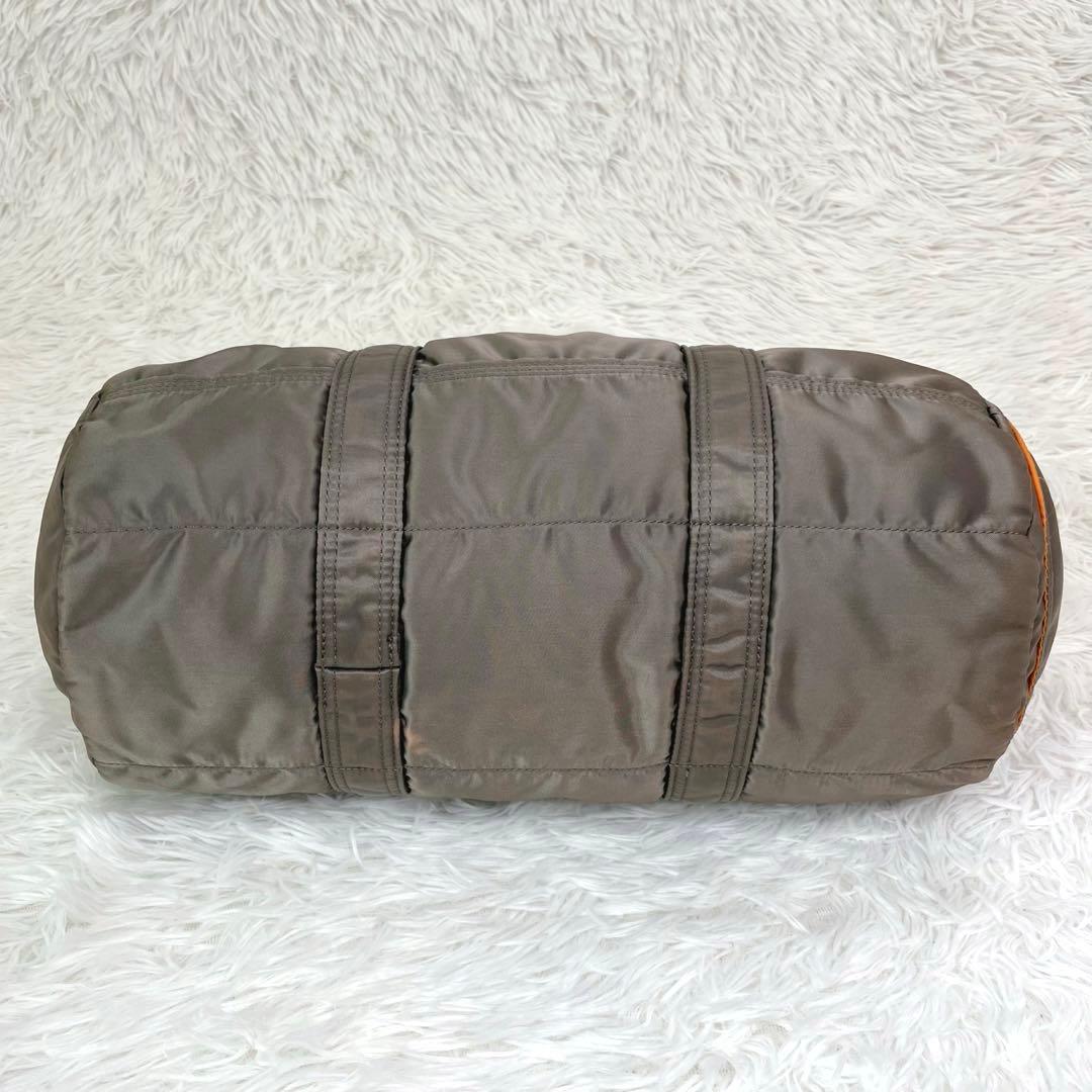 希少 ポーター タンカー ドラム ミニボストン S シルバーグレー 男女兼用