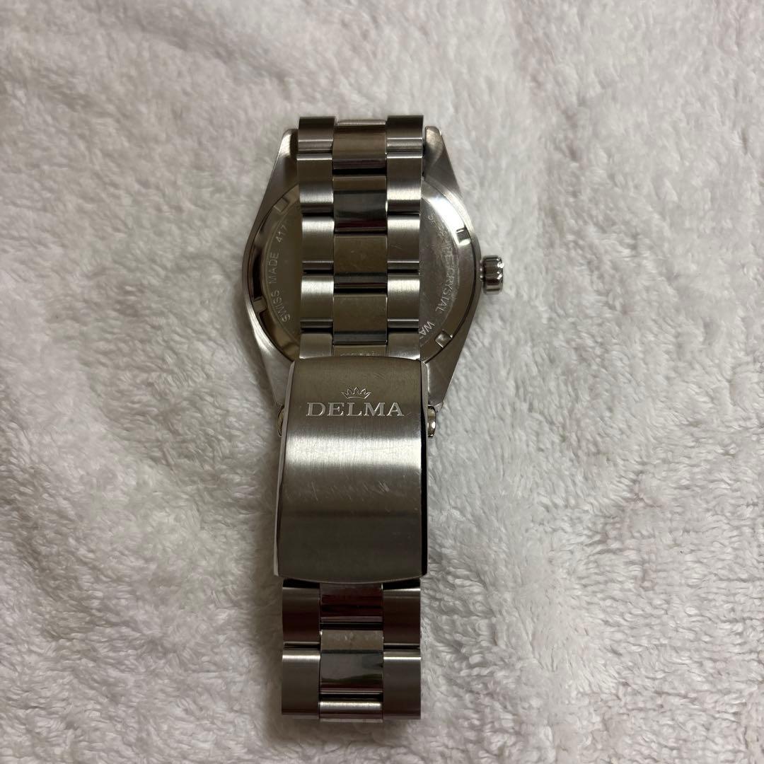 美品　DELMA PROFESSIONAL 200m 高級腕時計　　スイス製
