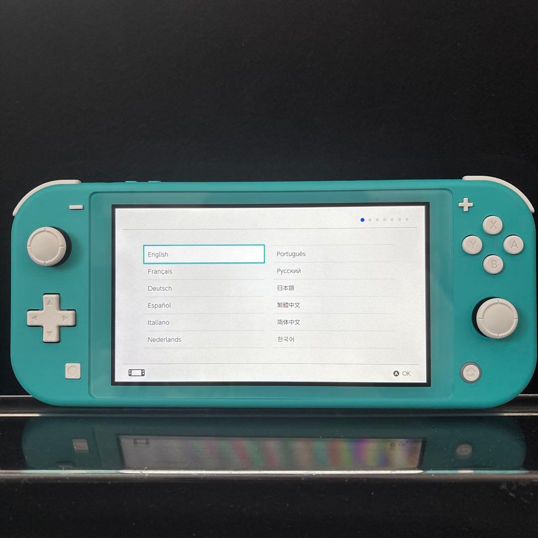 Nintendo Switch Lite ターコイズ　本体　動作確認済み