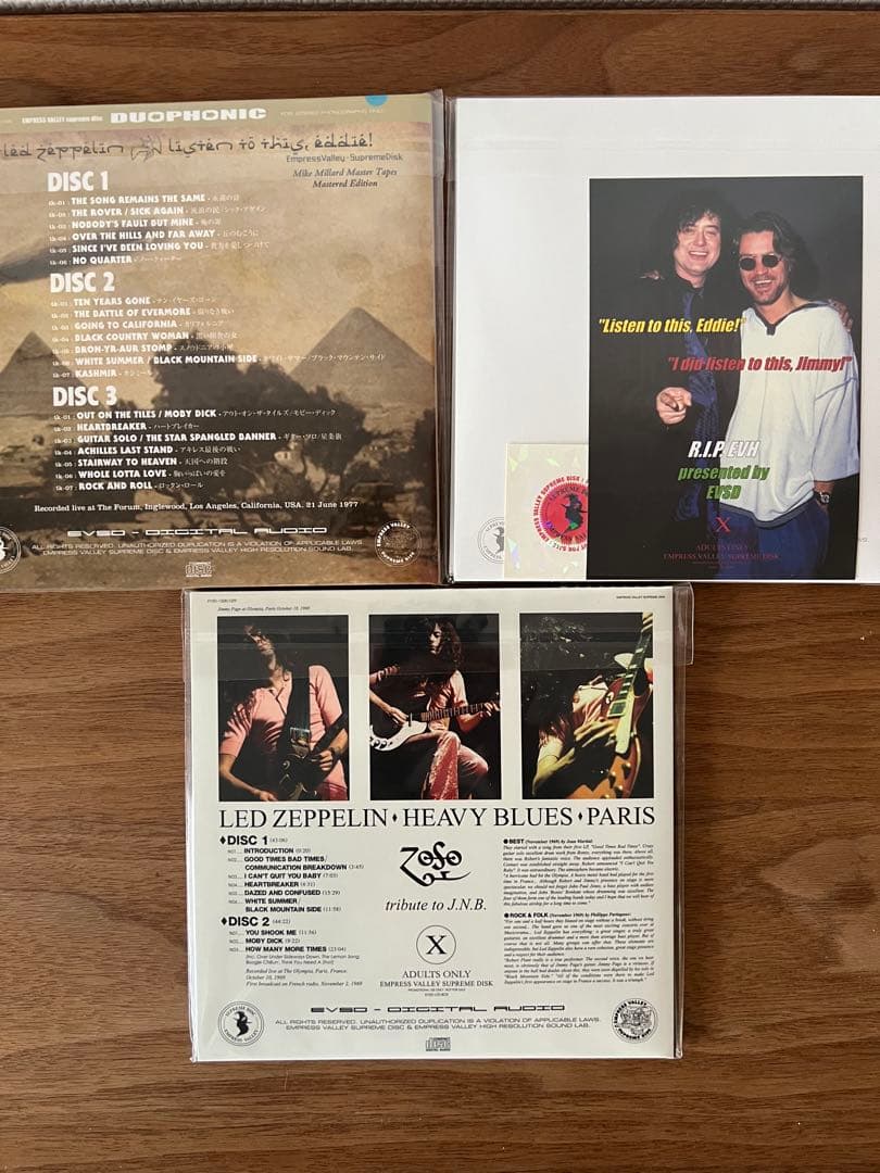 レッド・ツェッペリン CD 3枚組セット