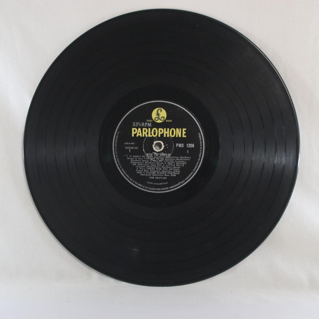 英LP With The Beatles UK盤 Mono 1stプレス MT