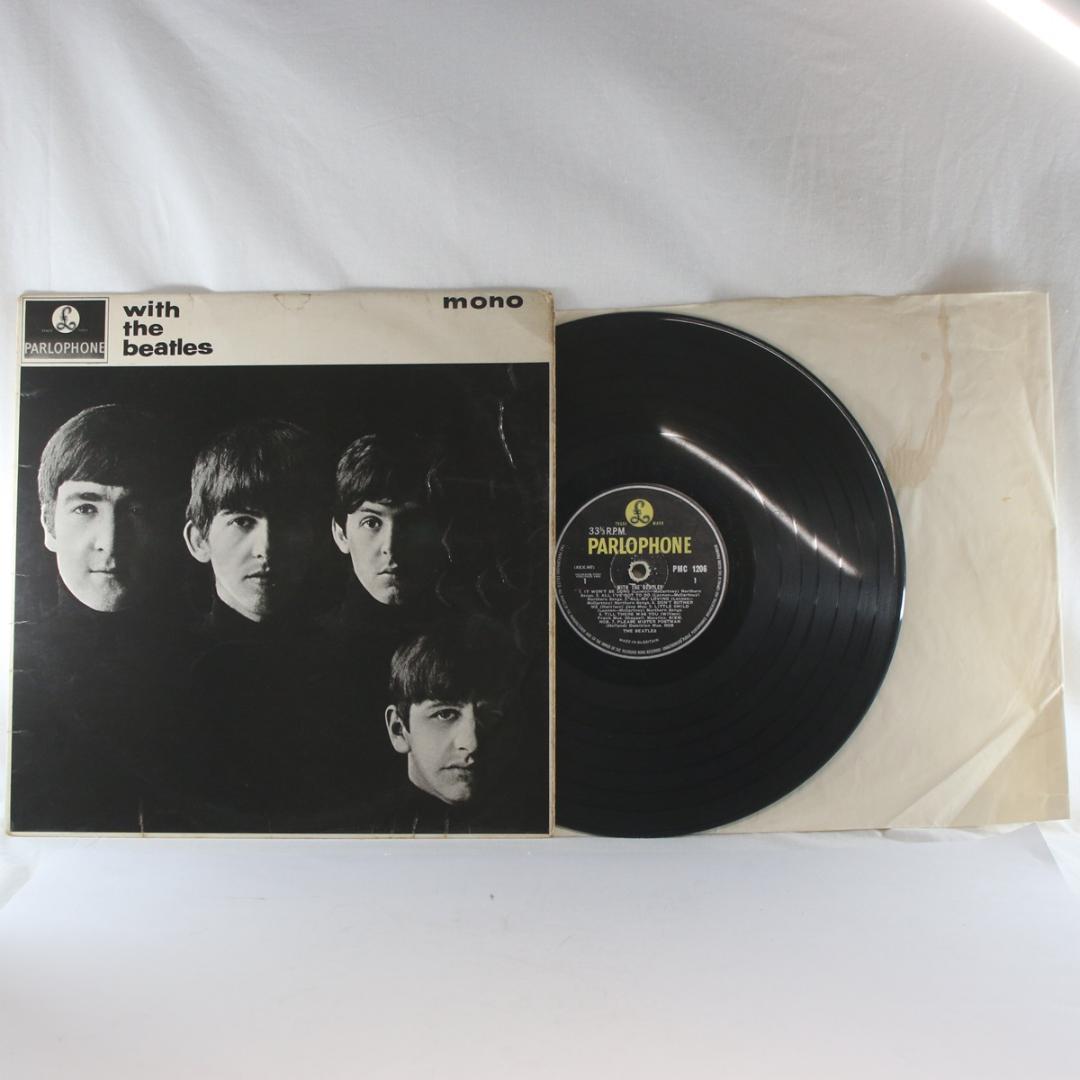 英LP With The Beatles UK盤 Mono 1stプレス MT