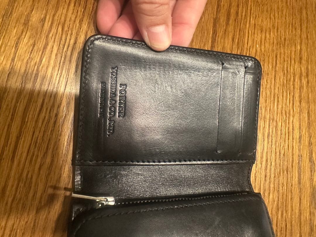 ワコマリア　ポーター　PORTER WACKO MARIAコラボ　三つ折り財布