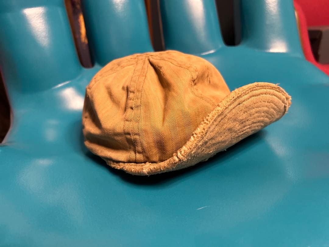 個人装備 WW2 US ARMY AIR FORCE A3 HBT MACHNIC CAP