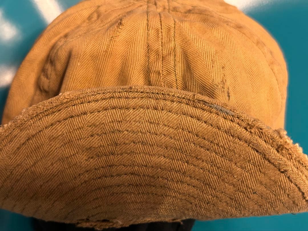 個人装備 WW2 US ARMY AIR FORCE A3 HBT MACHNIC CAP