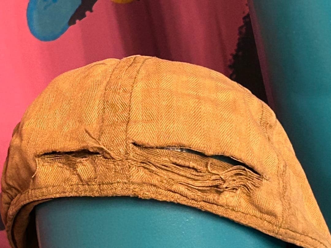 個人装備 WW2 US ARMY AIR FORCE A3 HBT MACHNIC CAP