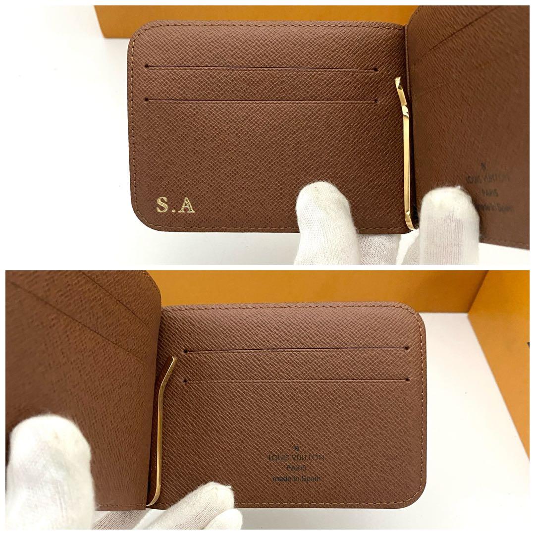 希少　未使用品　ルイヴィトン　パンス　モノグラム　マネークリップ　財布