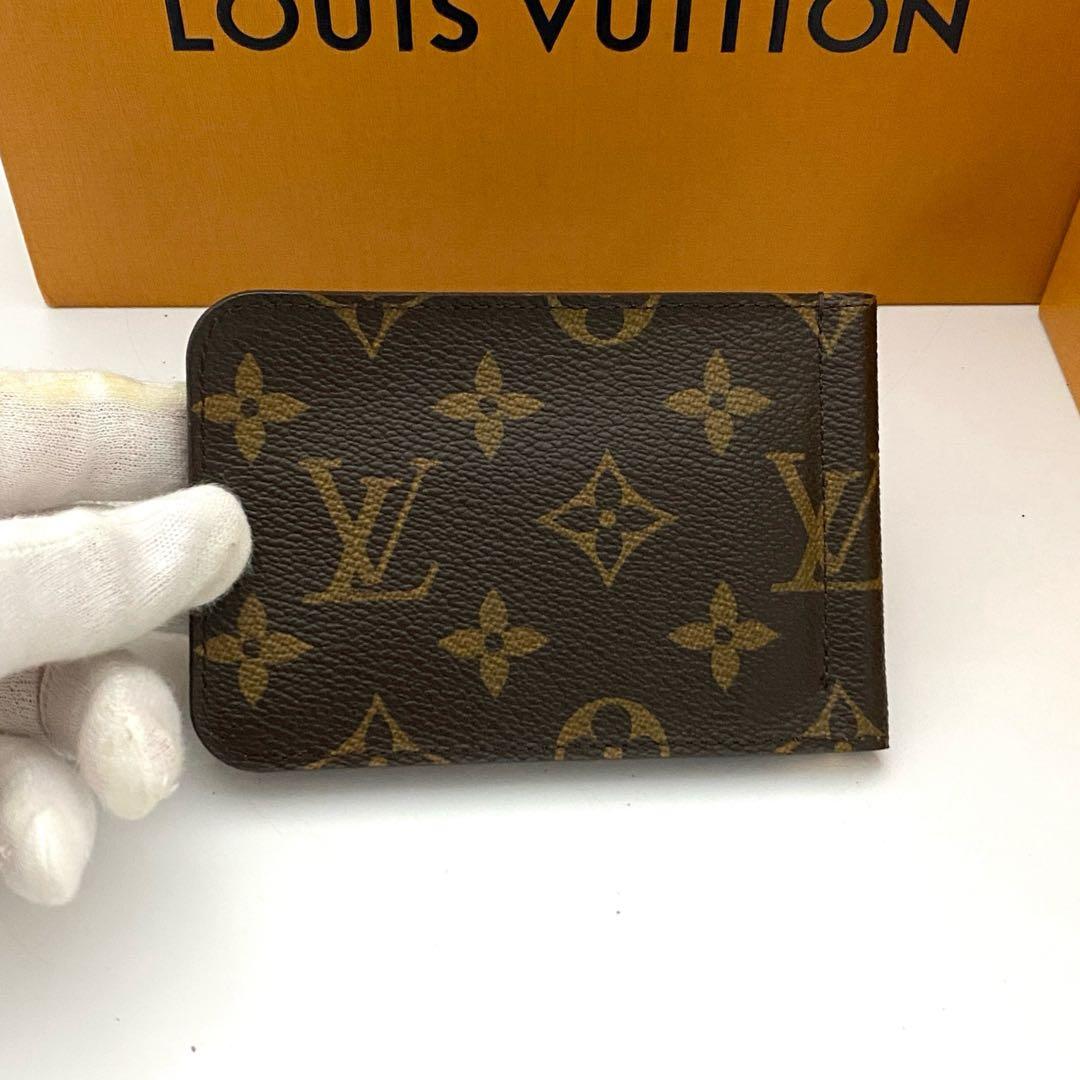 希少　未使用品　ルイヴィトン　パンス　モノグラム　マネークリップ　財布