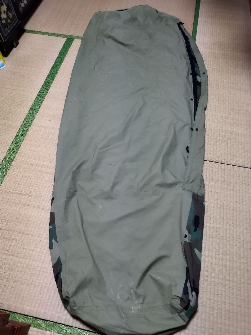 (5082)USMC.ウッドランドカモBIVYカバーGORE-TEX 米軍実物