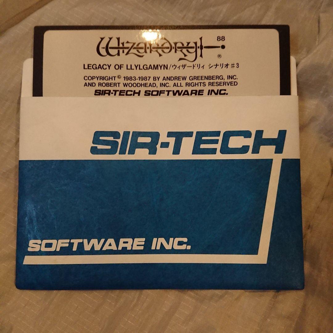 【Pc8801 】Wizardry1～3(ジャンク)