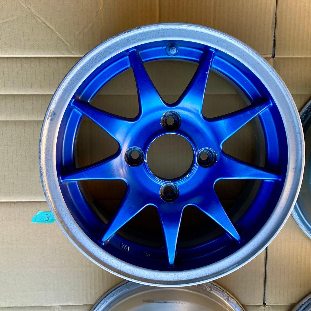 【青い靴】 ブリジストン R-SPOKE2 6J 14インチ AE86 旧車