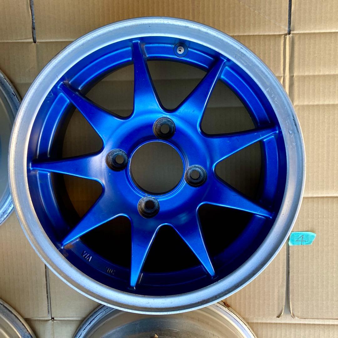 【青い靴】 ブリジストン R-SPOKE2 6J 14インチ AE86 旧車