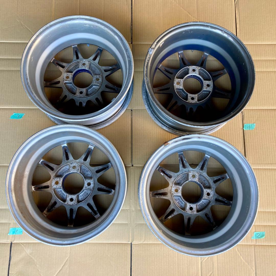 【青い靴】 ブリジストン R-SPOKE2 6J 14インチ AE86 旧車