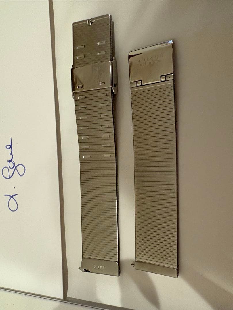 NOMOS メタルブレスレット　18mm Mサイズ　未使用品　nomos ノモス