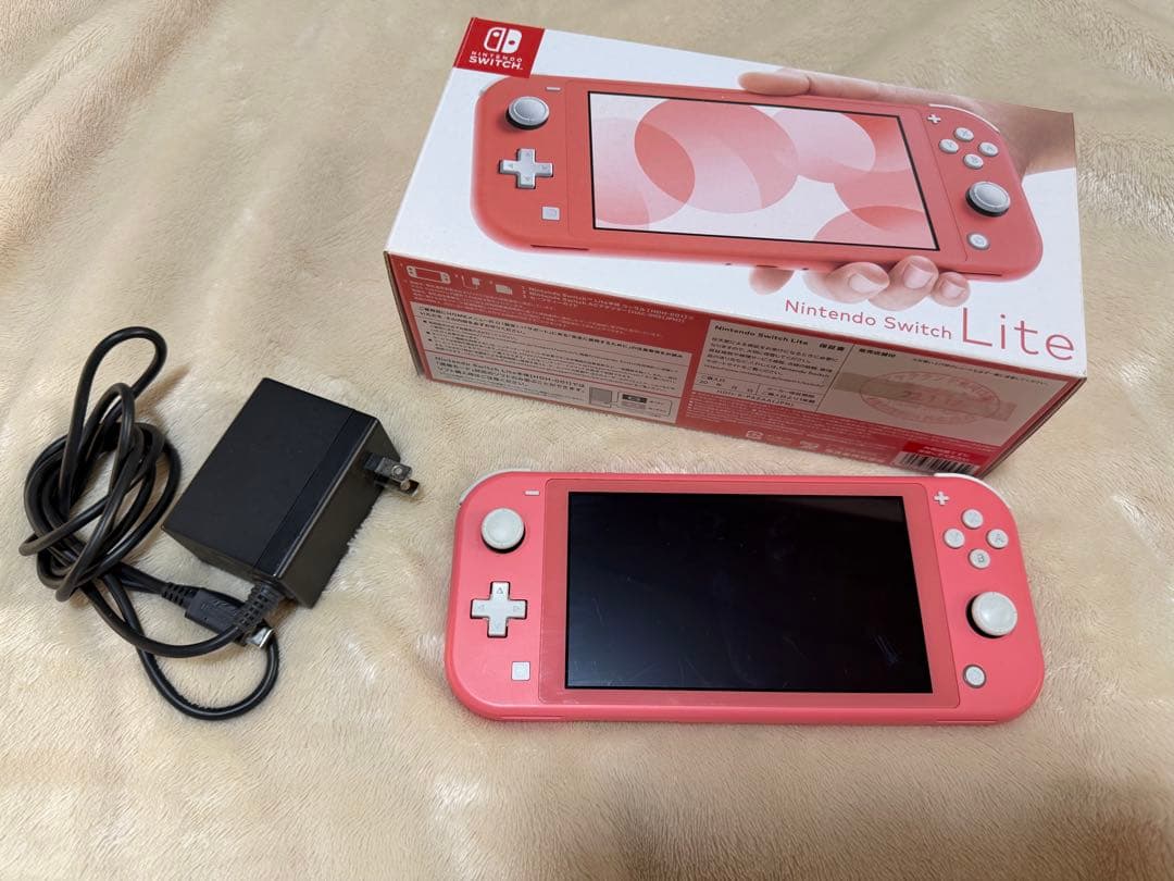 Nintendo Switch Lite ピンク 本体 ACアダプター付き