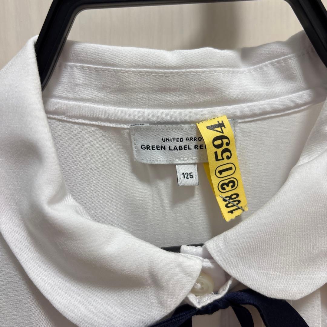 グリーンレーベルリラクシング　卒園式　入学式　チェック　ワンピース　フォーマル