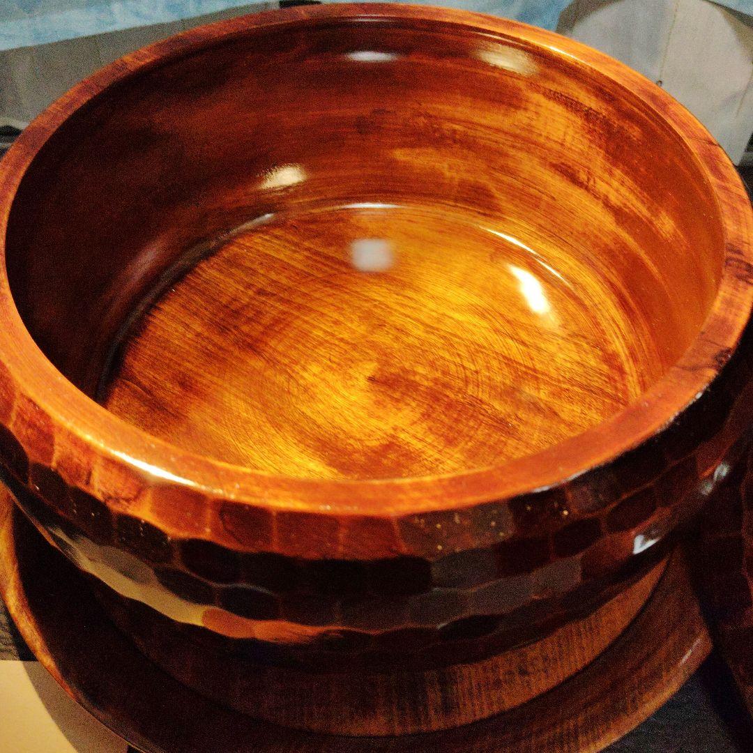 讃岐彫（山富）　飯器　お盆