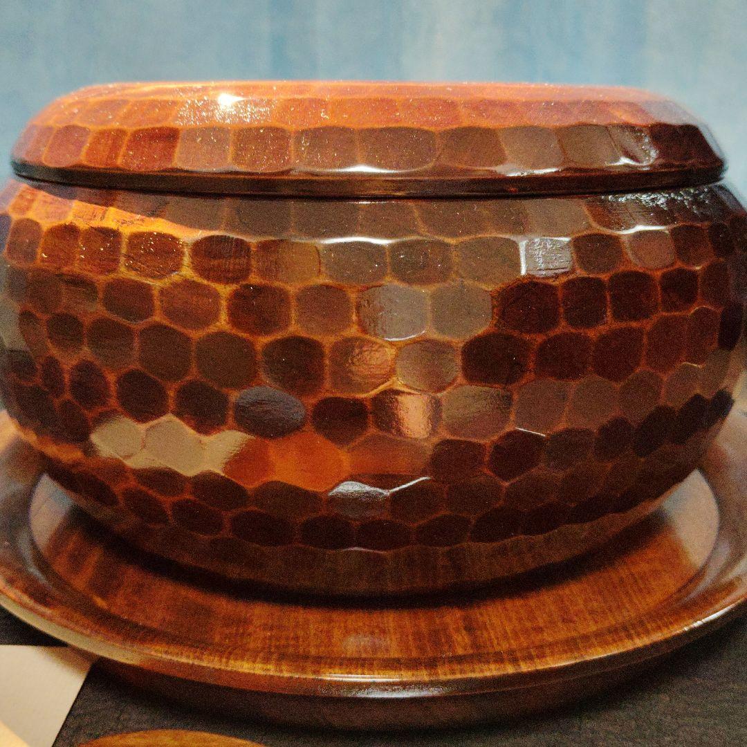 讃岐彫（山富）　飯器　お盆