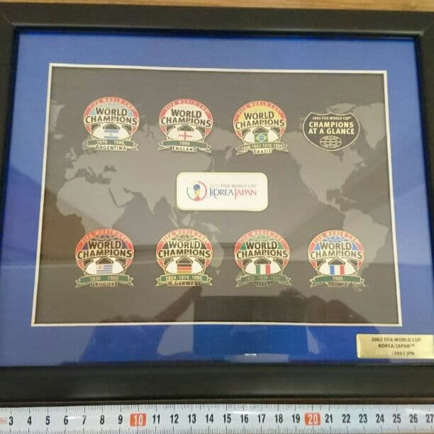 サッカー日韓ワールドカップ★ピンバッジセット★新品未使用
