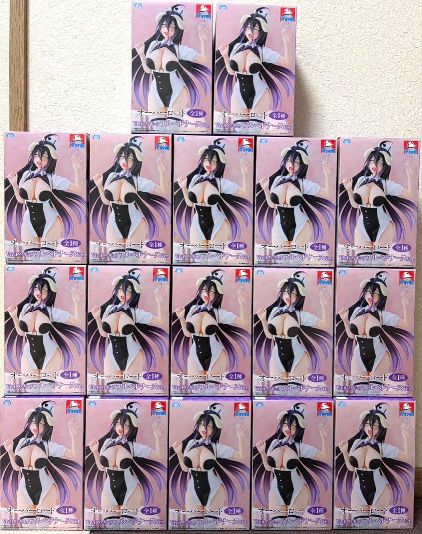 オーバーロード Vivit フィギュア アルベドナースVer. 17体まとめ売り