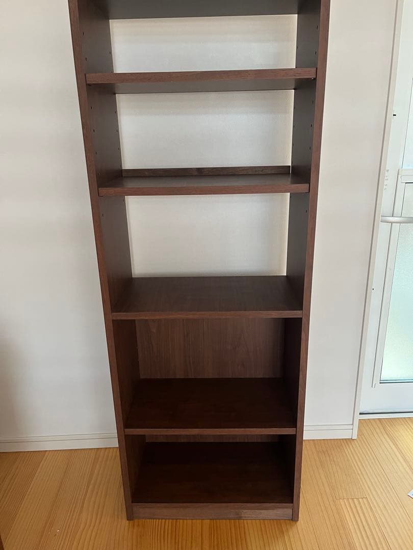 ゴン太のママ学習デスクのラック・堀田木工所　ウォールナット