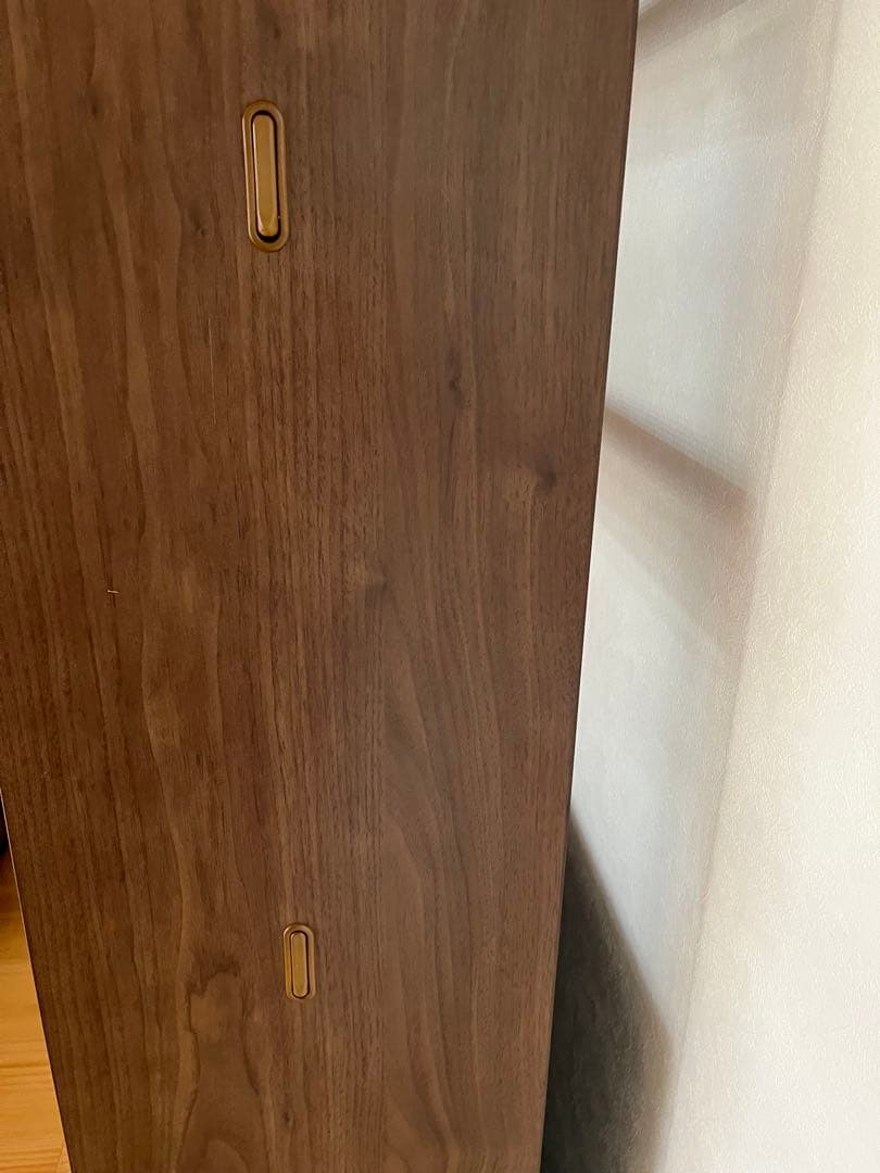 ゴン太のママ学習デスクのラック・堀田木工所　ウォールナット