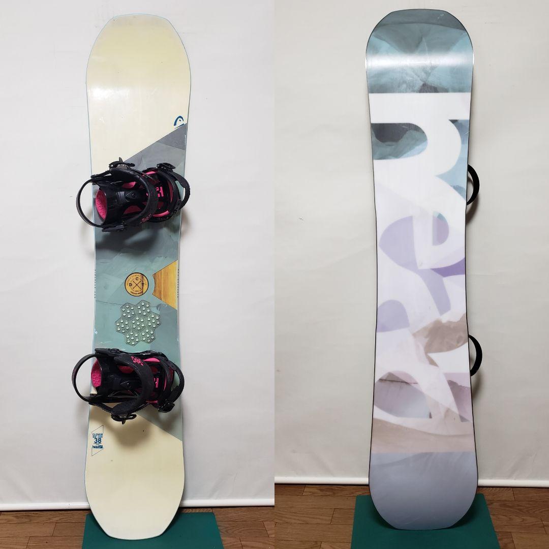 専用 HEAD UNION 138cm フリースタイルボード セット