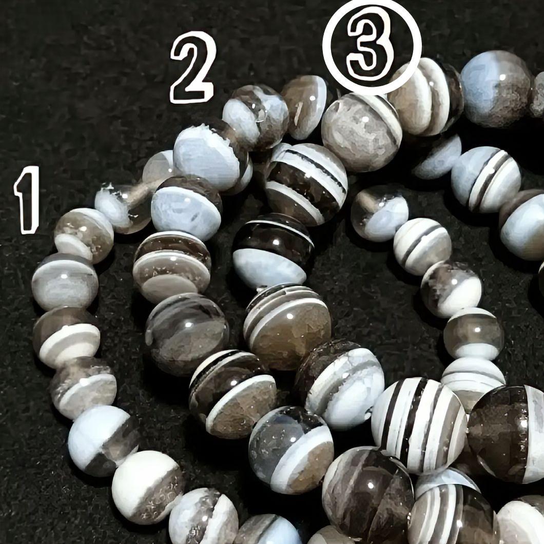 ★(ポメラブ！)デザートオパール 12ミリ珠 ブレスレット③(SA)