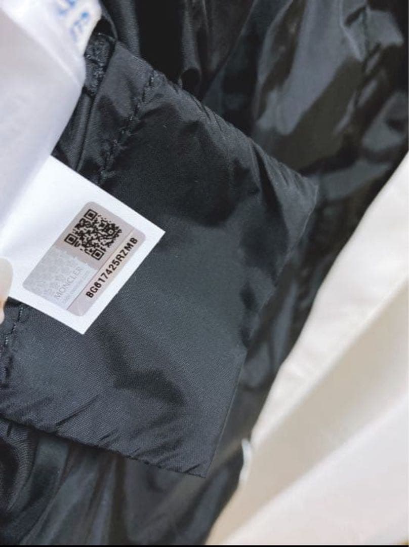 【最終値下げ】MONCLER モンクレール ブラックダウンコート フラメッテ