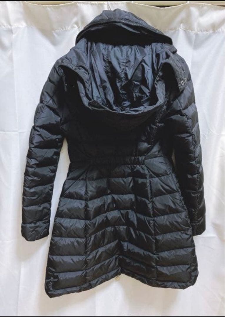 【最終値下げ】MONCLER モンクレール ブラックダウンコート フラメッテ