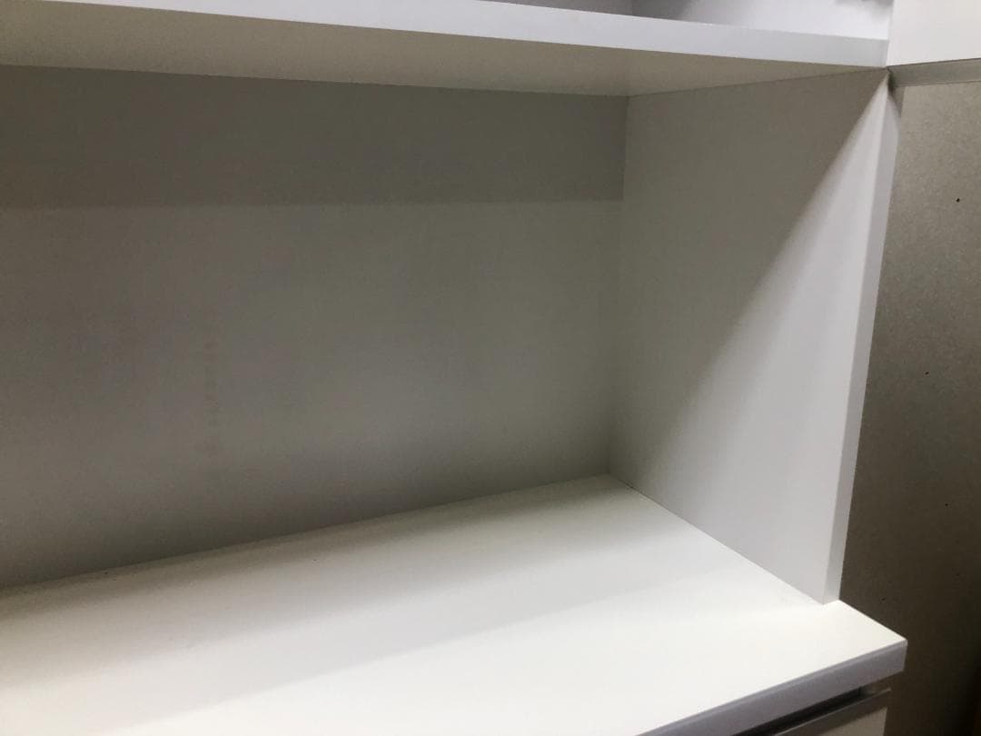 美品 食器棚 大川家具 レンジ台 コンセント付 キッチンボード250525-2