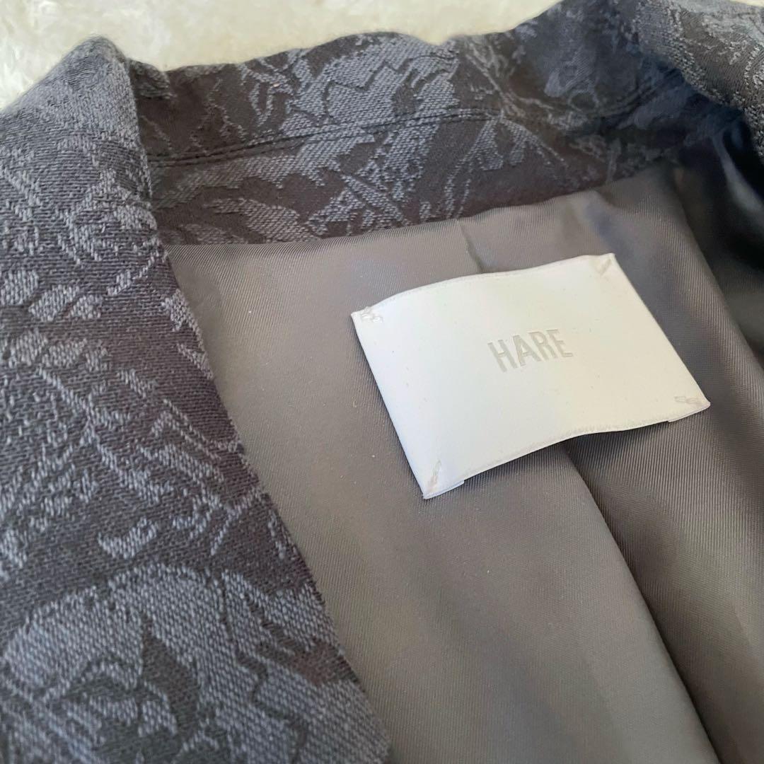 HARE ハレ ヴィンテージ ソデアキ ビッグ テーラージャケット ジャガード
