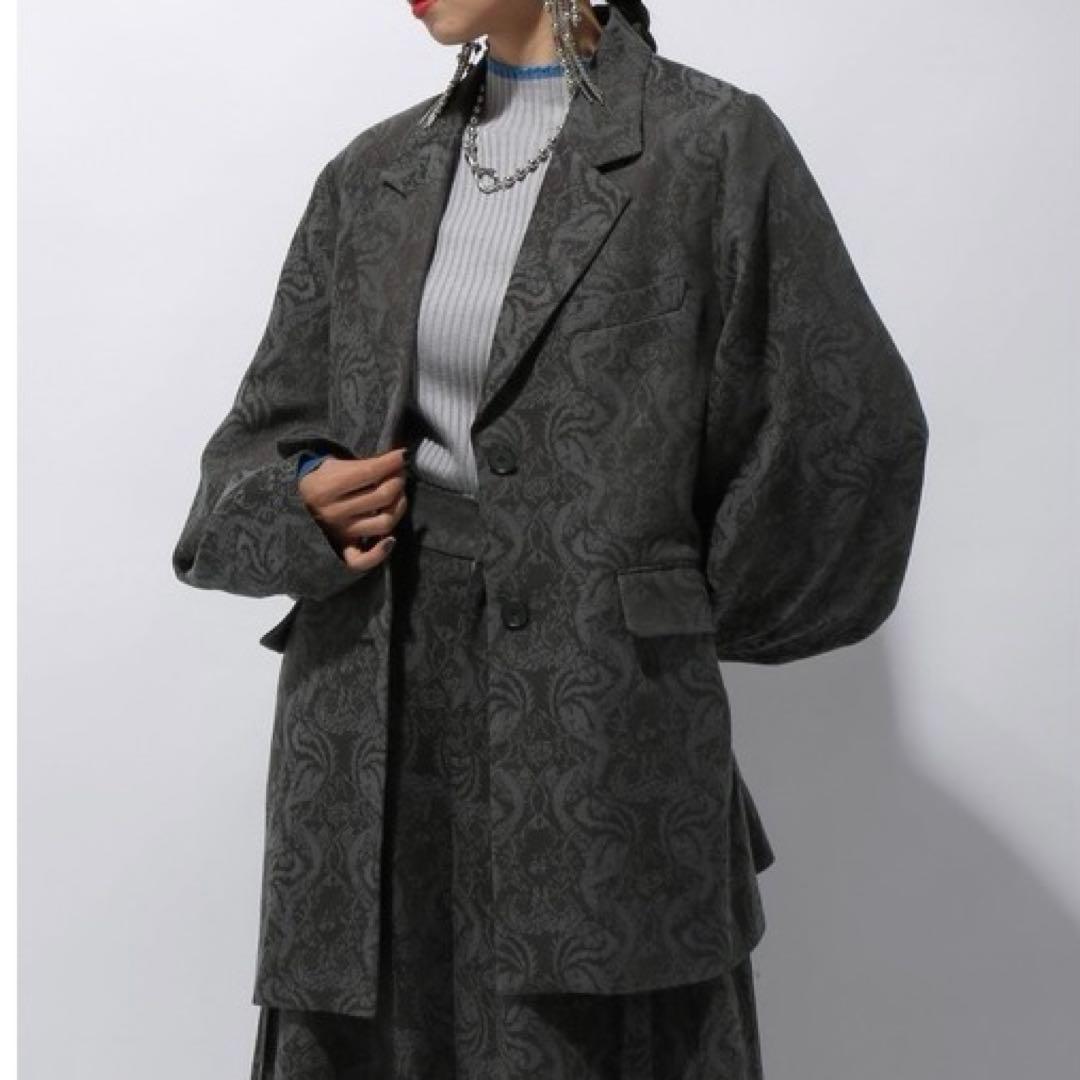 HARE ハレ ヴィンテージ ソデアキ ビッグ テーラージャケット ジャガード