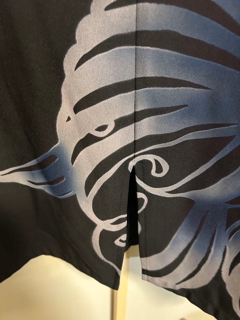 ヨーカン　リリー柄ノースリーブVネックジャンパースカートワンピース　yokang