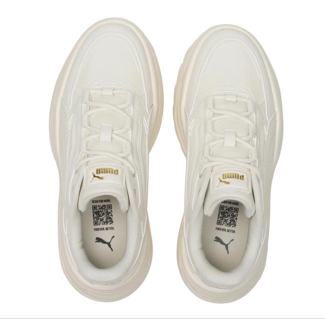 【PUMA】 プーマ KARMEN X-TRA (IVORY 22.5cm)