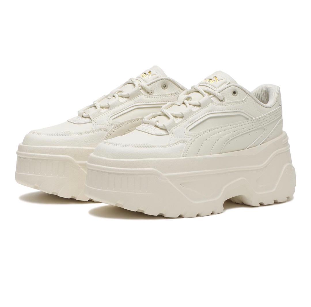 【PUMA】 プーマ KARMEN X-TRA (IVORY 22.5cm)