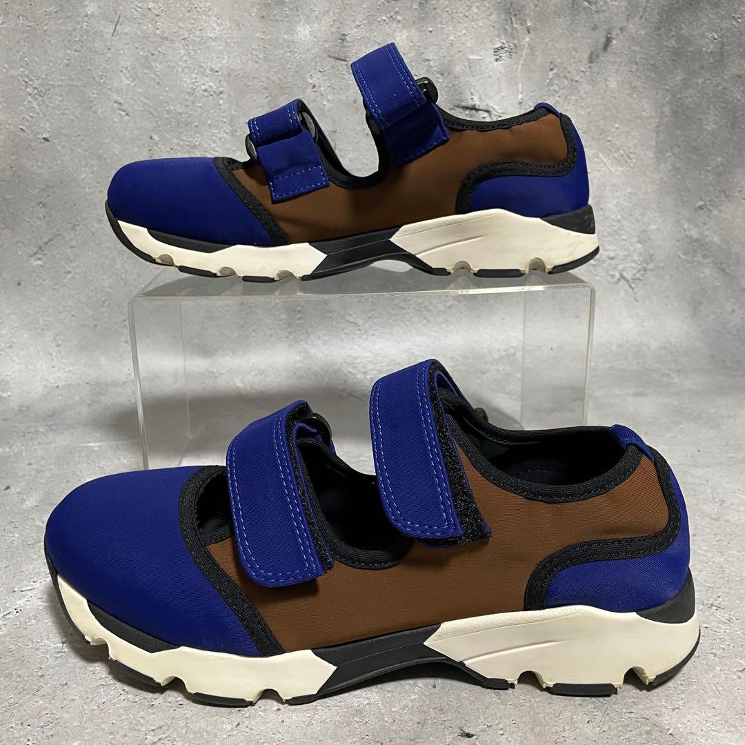 マルニ　MARNI　ベルクロスニーカー　サンダル　ネオプレン　イタリア製　37