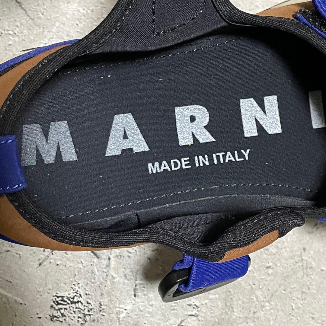 マルニ　MARNI　ベルクロスニーカー　サンダル　ネオプレン　イタリア製　37