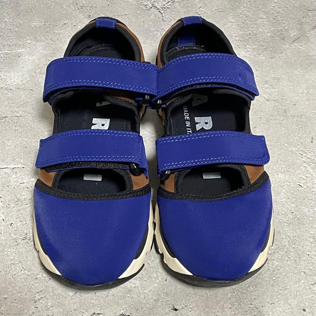 マルニ　MARNI　ベルクロスニーカー　サンダル　ネオプレン　イタリア製　37
