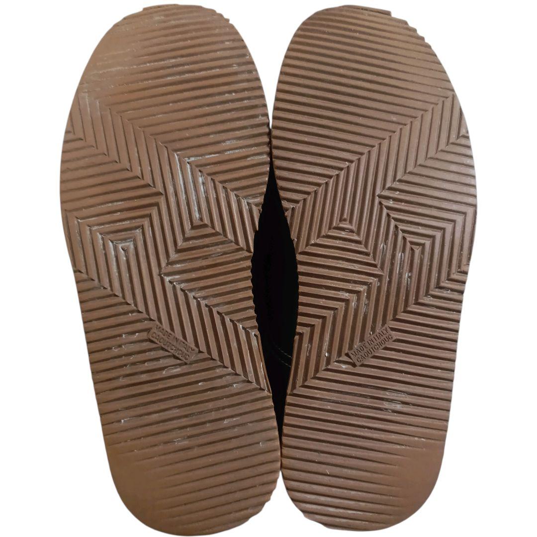 現行ロゴ✨HERMES ターボ スリッポン 黒 40 イタリア製