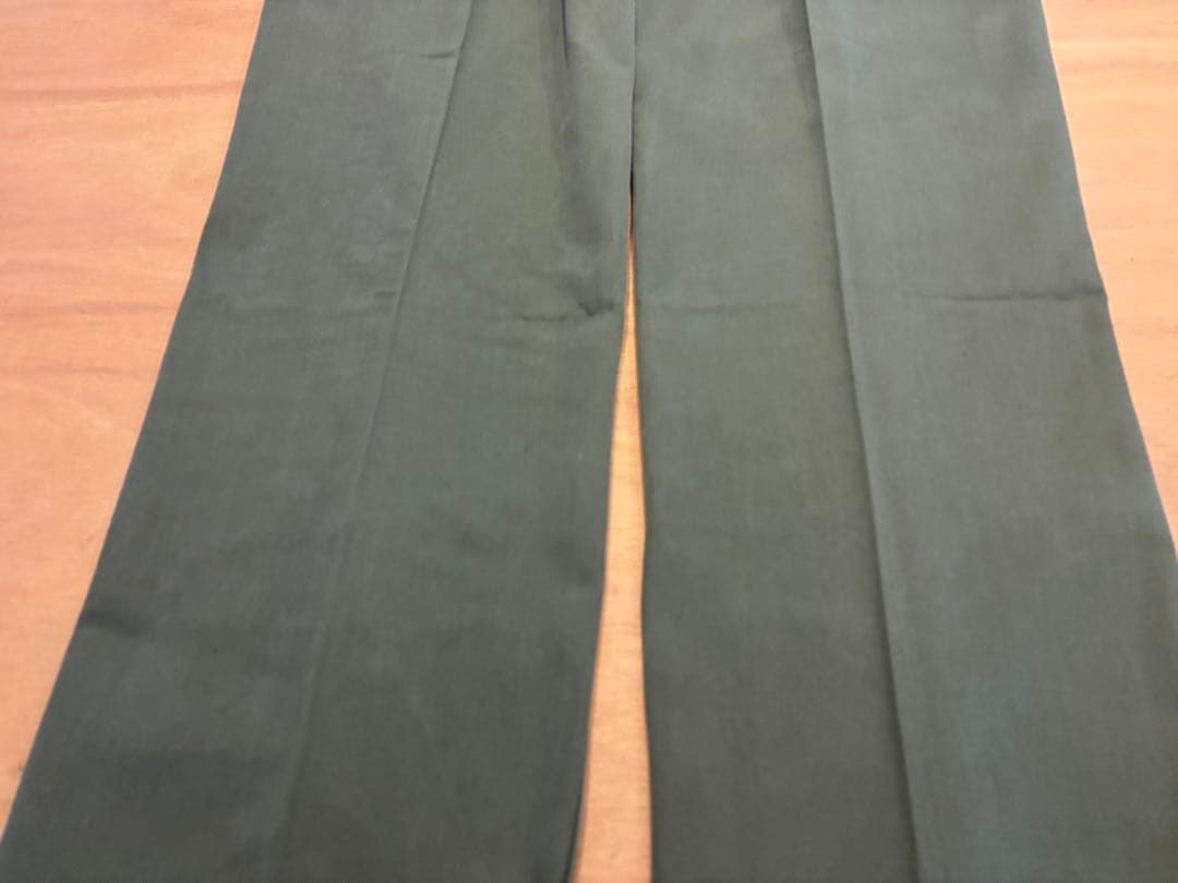 希少 40s 米軍実物 ベイカーパンツ 月桂樹ボタン ユーティリティ パンツ