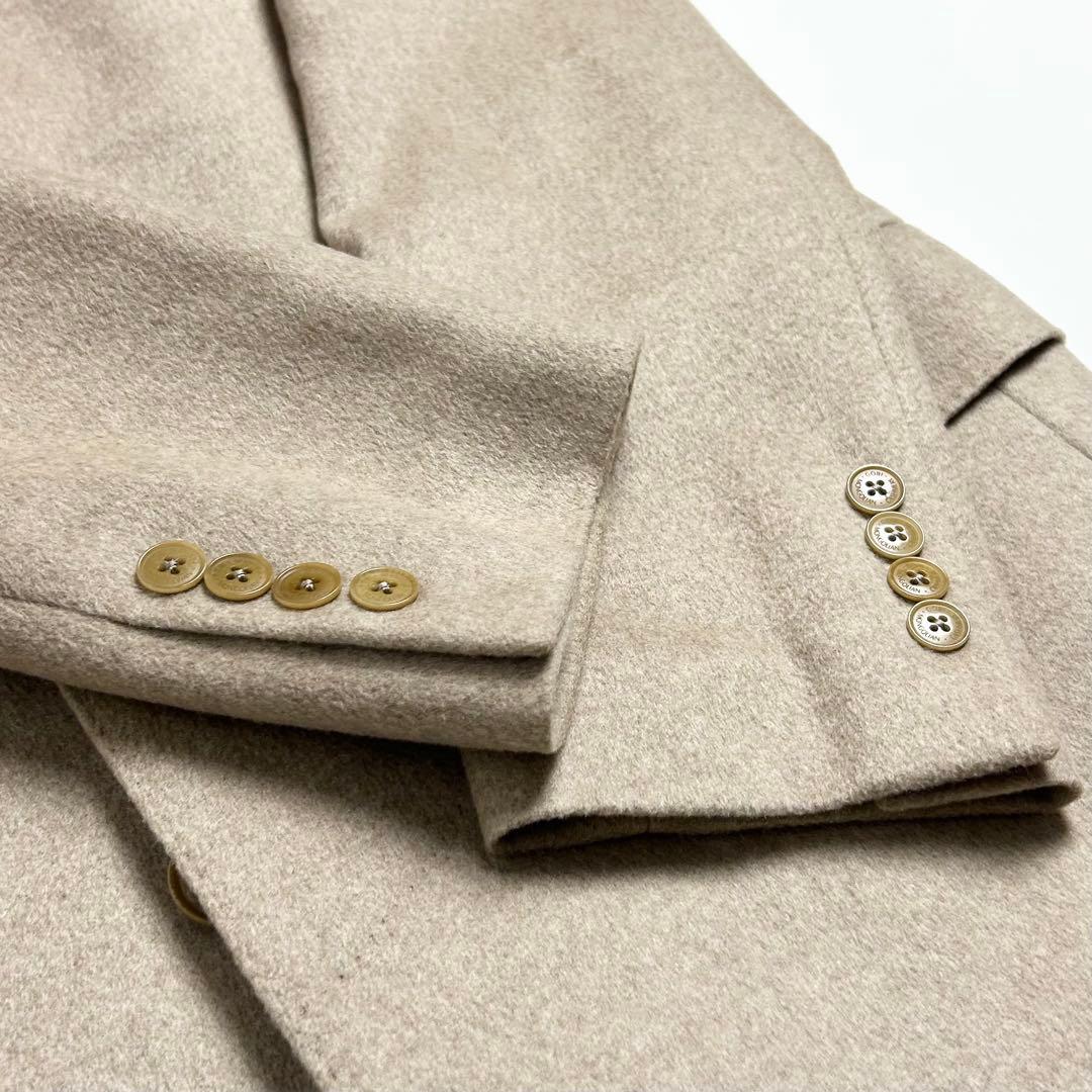 定価15万~【最高級】GOBI(ゴビ)カシミヤ100%チェスターコート/比翼/M