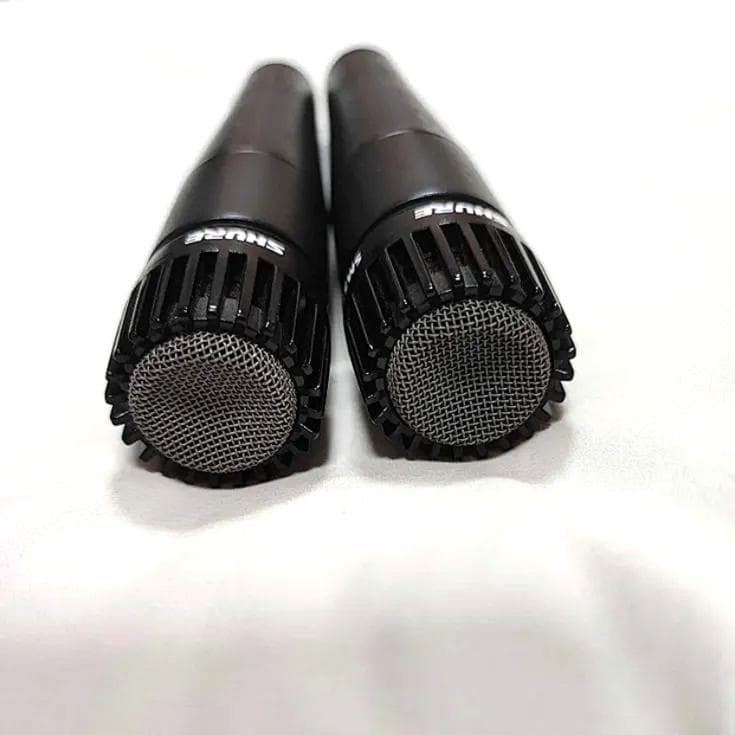 SHURE SM57 ダイナミックマイク 2本セット (中古)