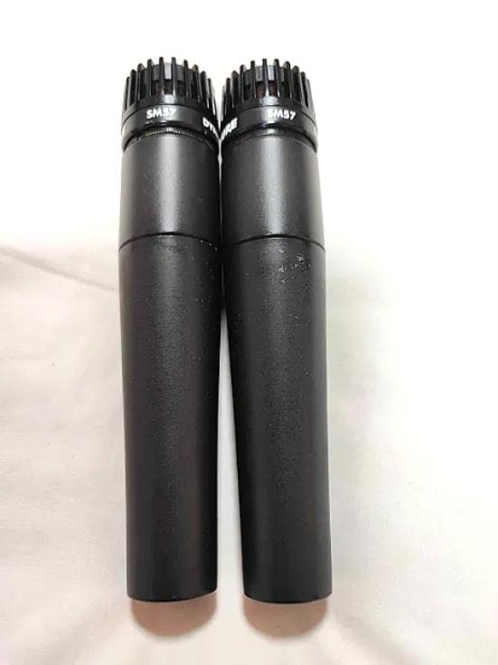 SHURE SM57 ダイナミックマイク 2本セット (中古)