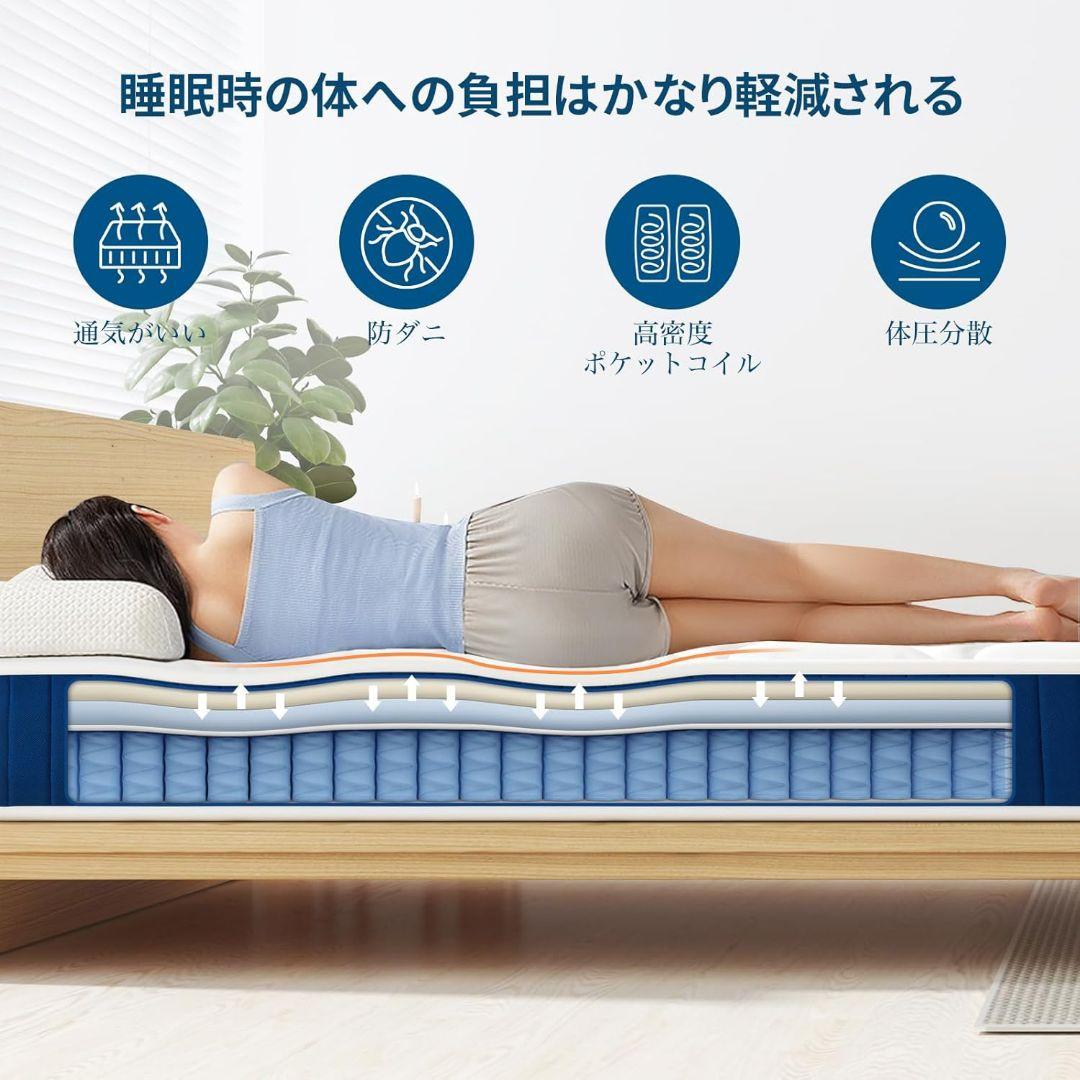 Inofia シングル スプリングマットレス