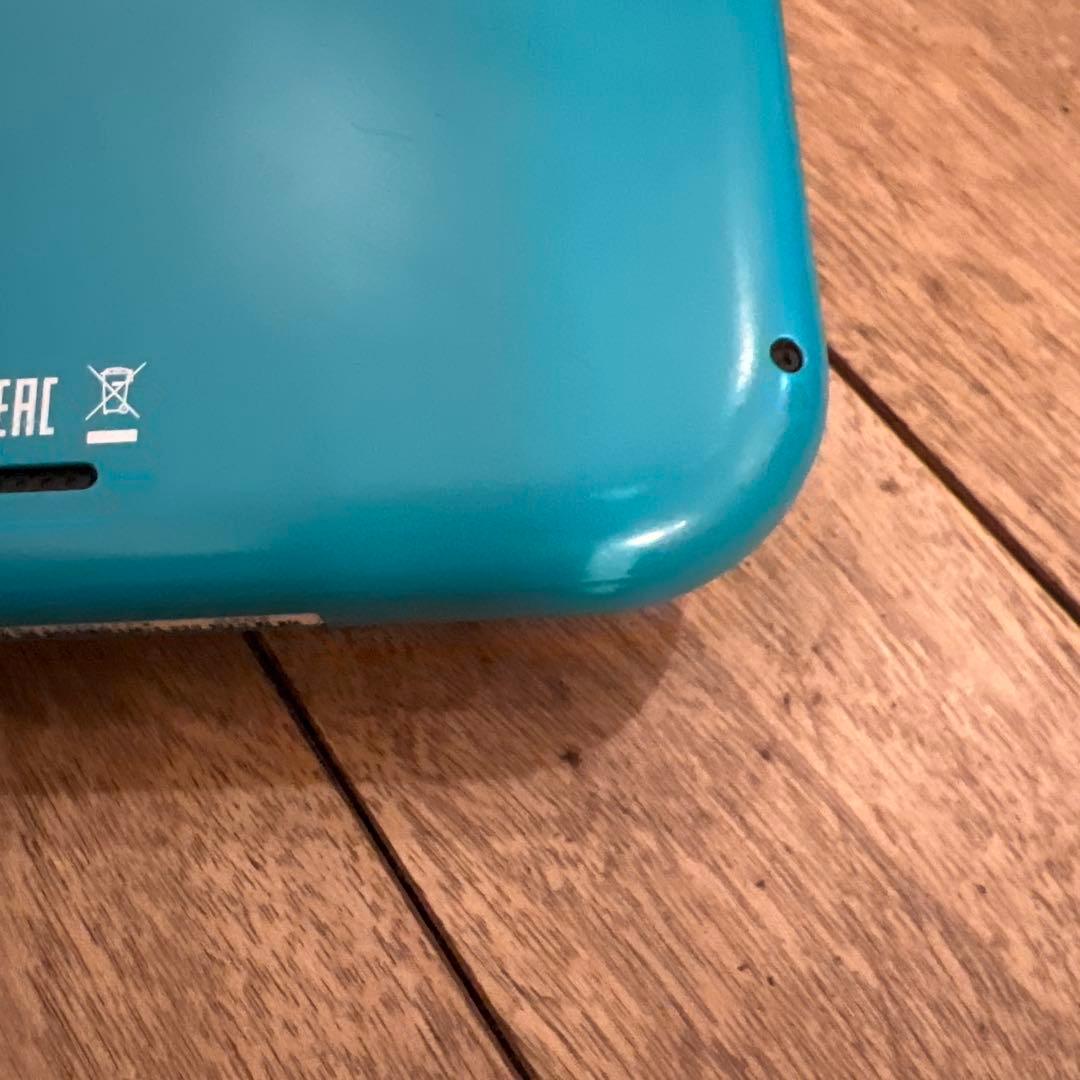 ニンテンドースイッチLite ターコイズ 充電器マイクロSDカード付き 箱無