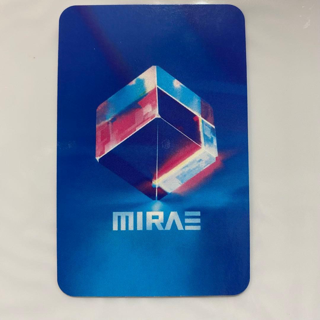 mirae ユビン イベント当選トレカ