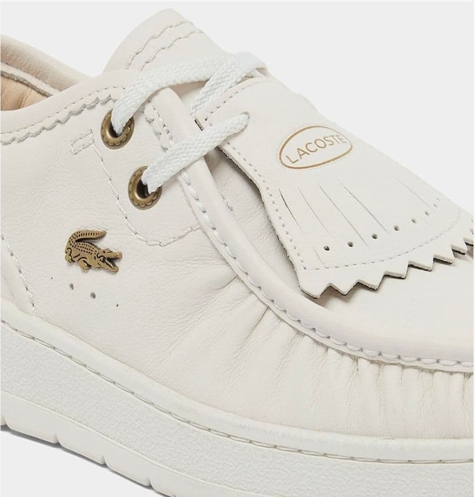 新品　LACOSTE フリンジ付き ゴルフ　シューズ　スニーカー