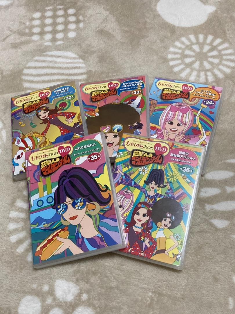 『ももクロChan』DVD第7弾 芸能人のゴールデンタイム 第32集～第36集
