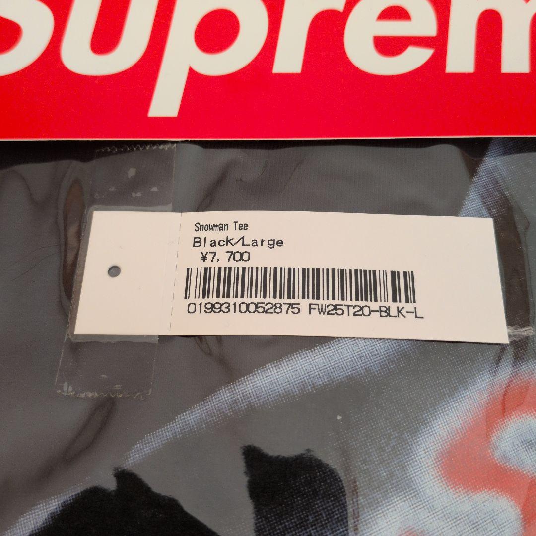 Supreme man Tee ブラック L